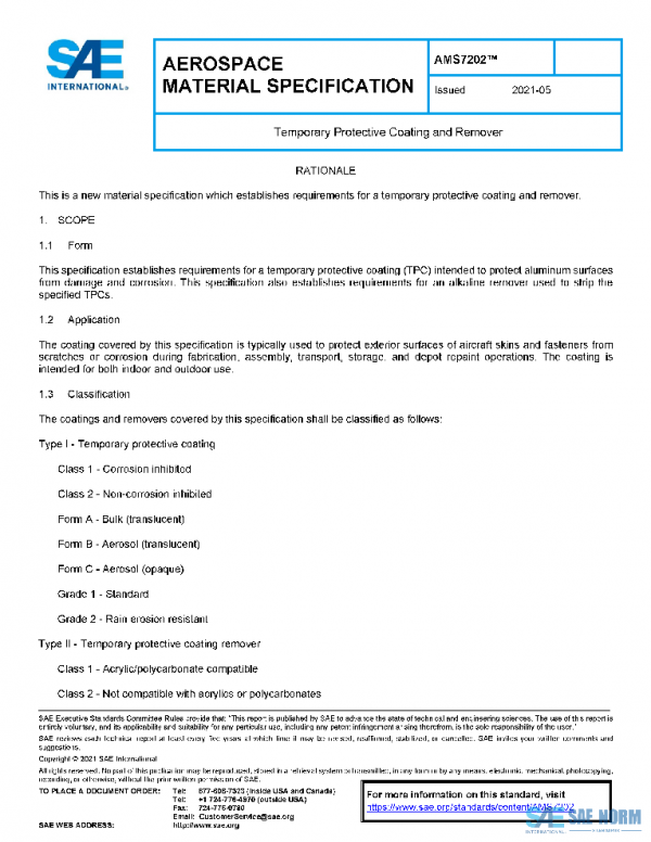 SAE AMS7202 PDF SAE AMS7202 PDF
