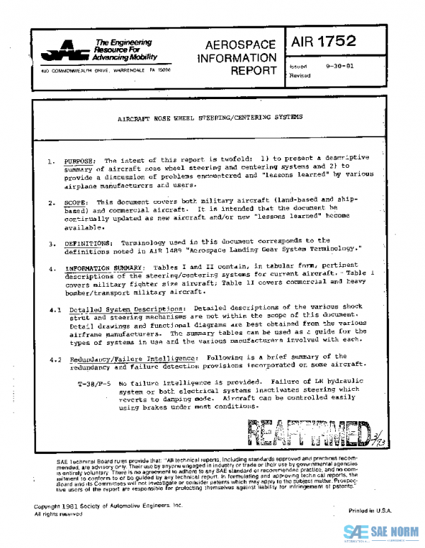 SAE AIR1752 PDF