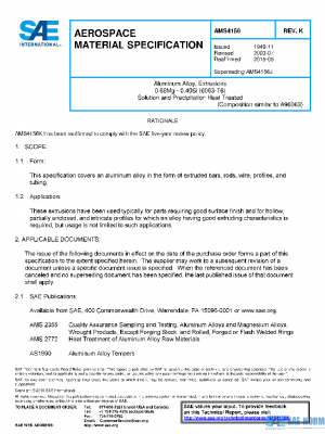 SAE AMS4156K PDF
