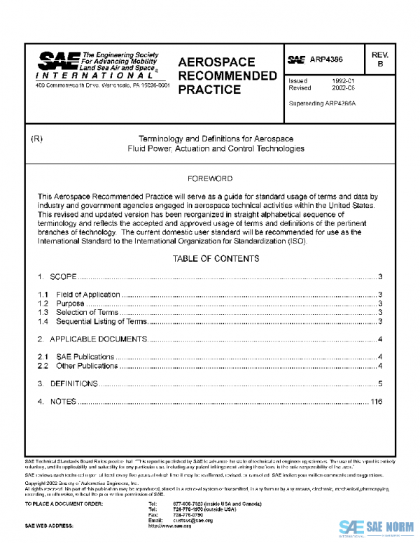 SAE ARP4386B PDF
