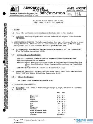 SAE AMS4025F PDF