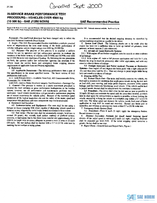 SAE J1250_200009 PDF SAE J1250_200009 PDF