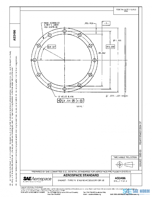 SAE AS3496 PDF