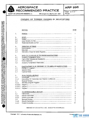 SAE ARP996 PDF