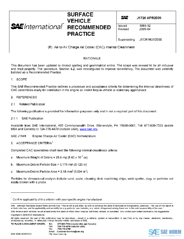 SAE J1726_200904 PDF