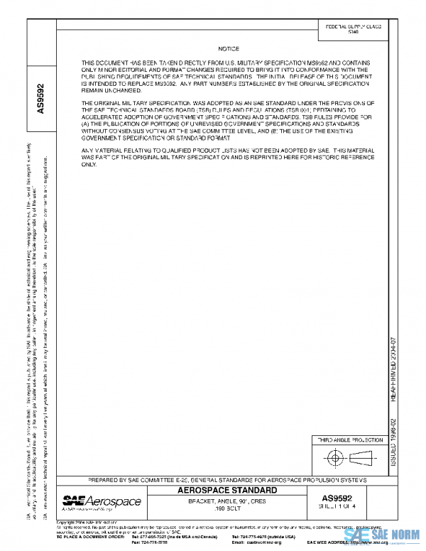 SAE AS9592 PDF SAE AS9592 PDF