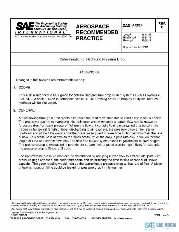 SAE ARP24C PDF