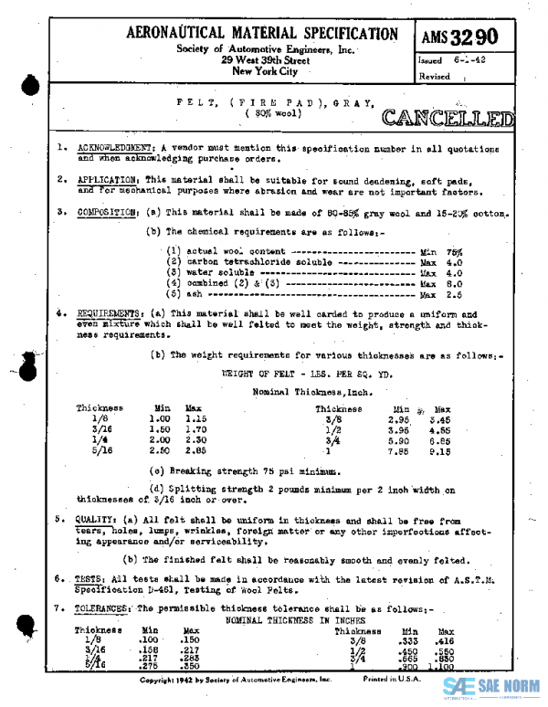 SAE AMS3290 PDF SAE AMS3290 PDF