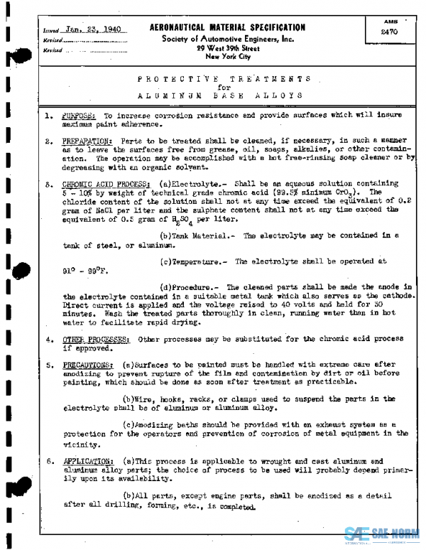SAE AMS2470 PDF SAE AMS2470 PDF
