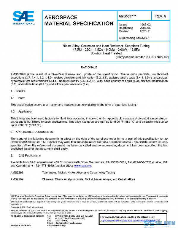 SAE AMS5587G PDF