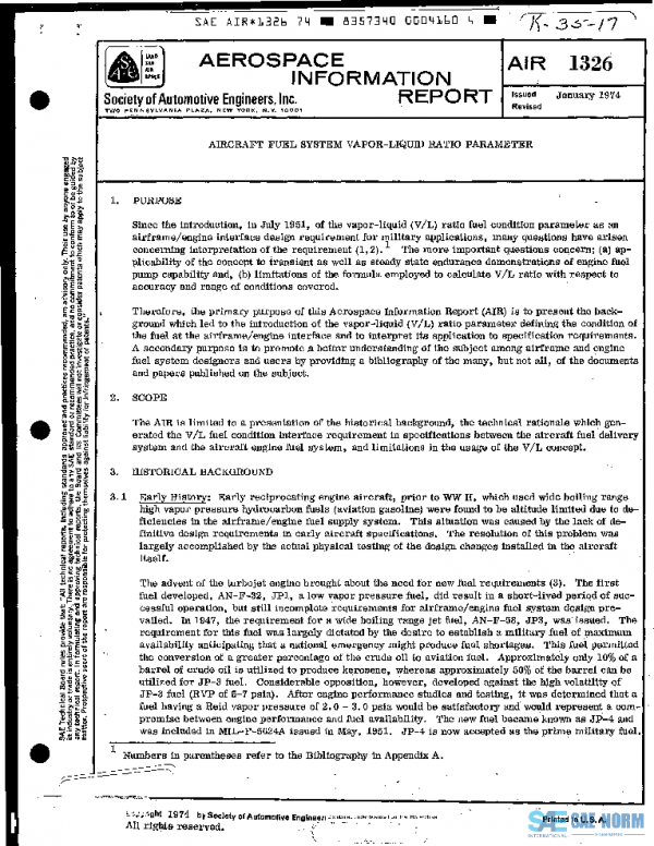 SAE AIR1326 PDF