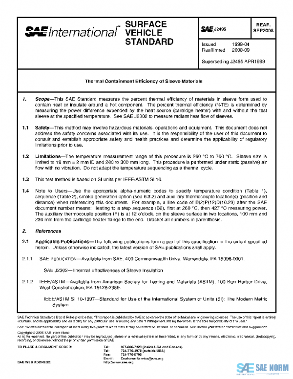 SAE J2495_200809 PDF