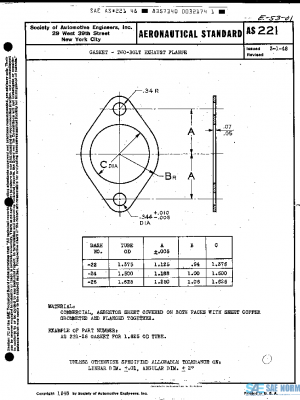 SAE AS221 PDF