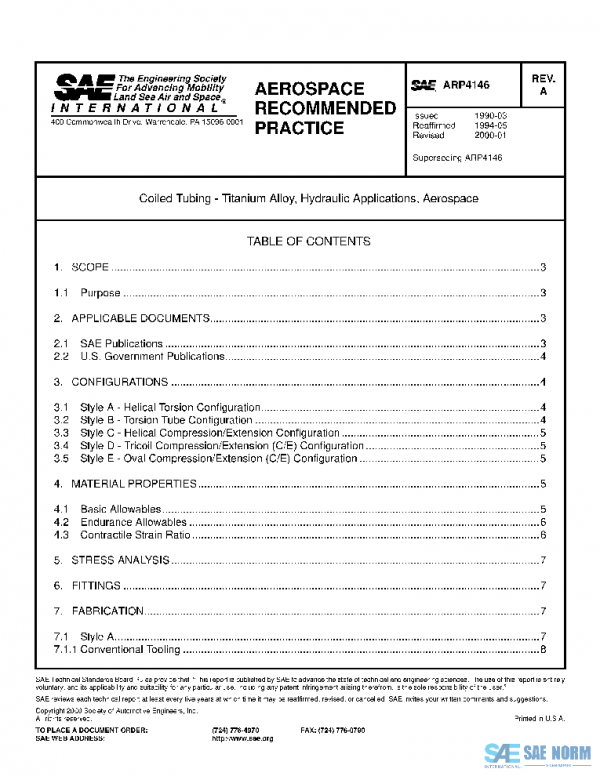 SAE ARP4146A PDF