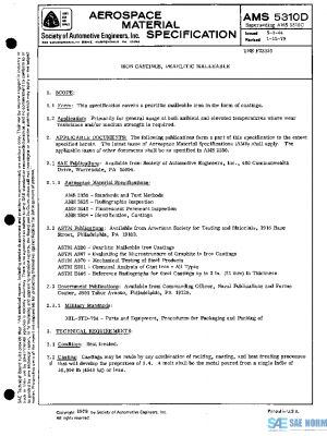 SAE AMS5310D PDF