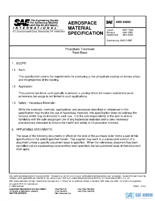 SAE AMS2480G PDF