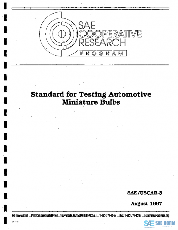 SAE USCAR3 PDF