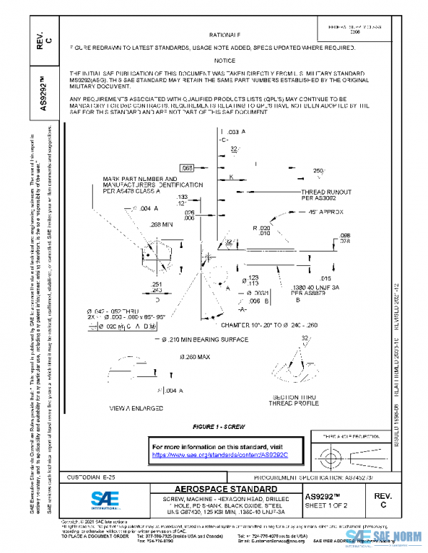 SAE AS9292C PDF