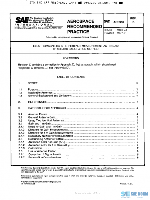 SAE ARP958C PDF