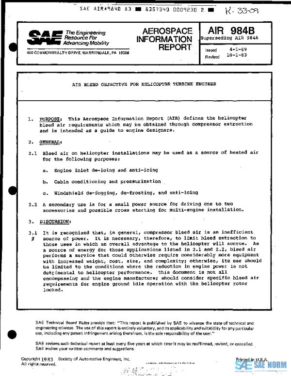 SAE AIR984B PDF SAE AIR984B PDF