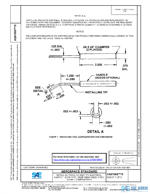 SAE AS81969/5 PDF SAE AS81969/5 PDF