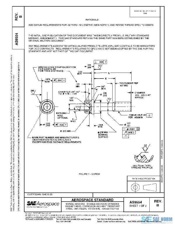 SAE AS9554B PDF SAE AS9554B PDF