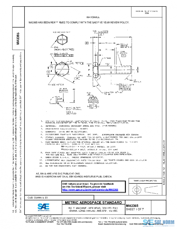SAE MA3365 PDF