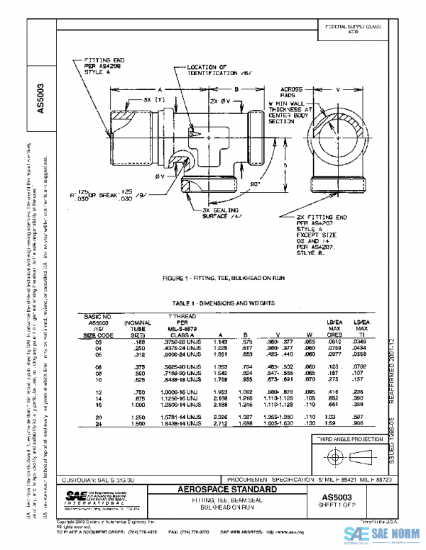 SAE AS5003 PDF SAE AS5003 PDF