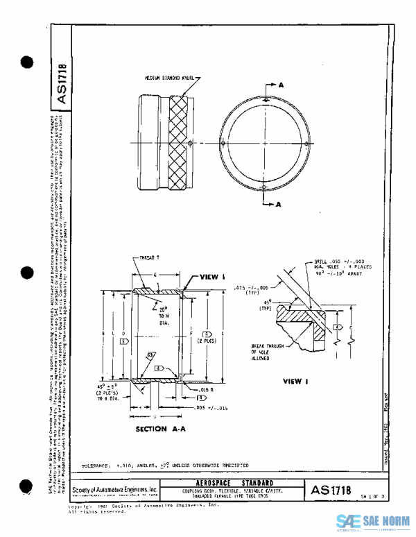 SAE AS1718 PDF