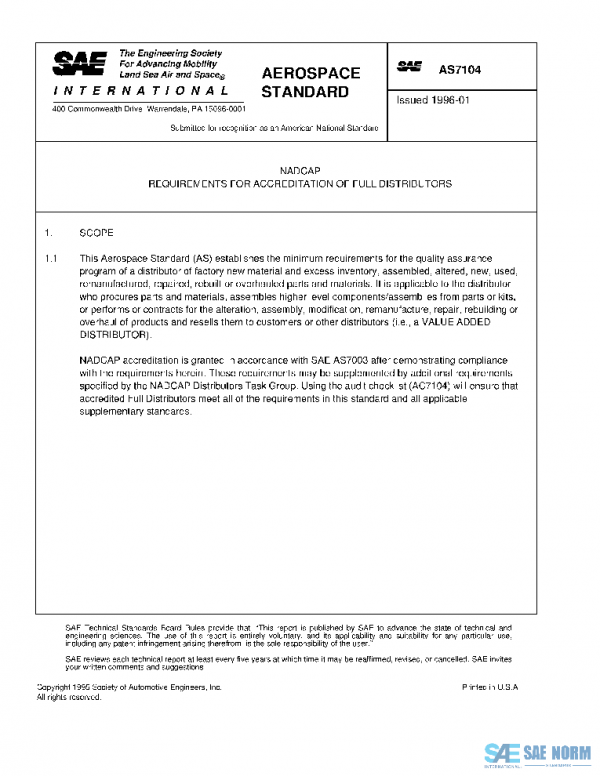 SAE AS7104 PDF