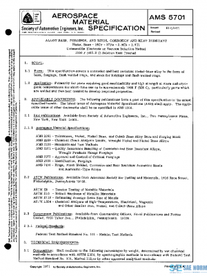 SAE AMS5701 PDF