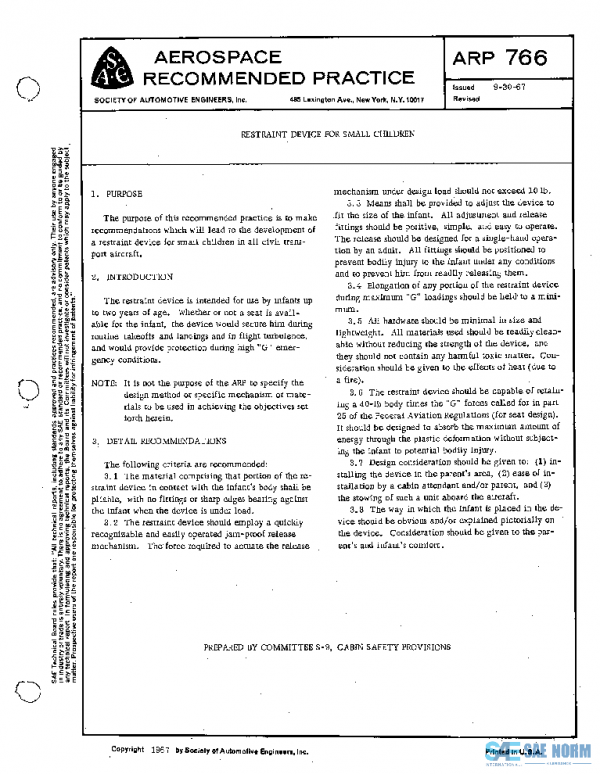 SAE ARP766 PDF