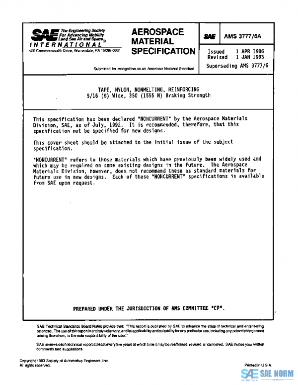 SAE AMS3777/6A PDF SAE AMS3777/6A PDF