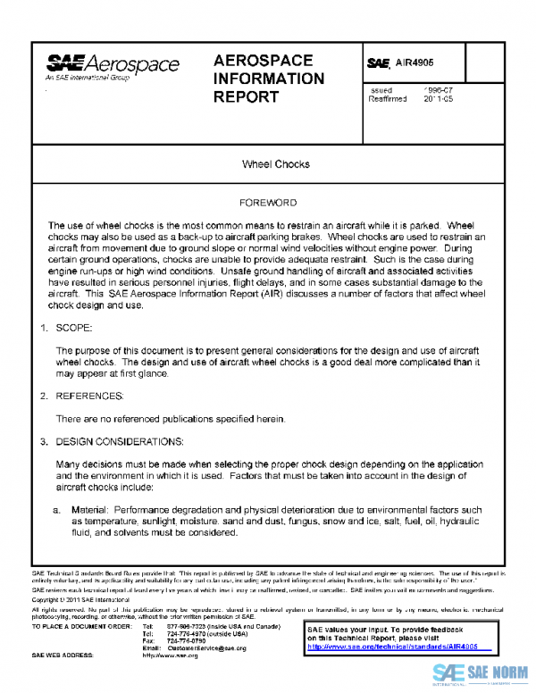 SAE AIR4905 PDF