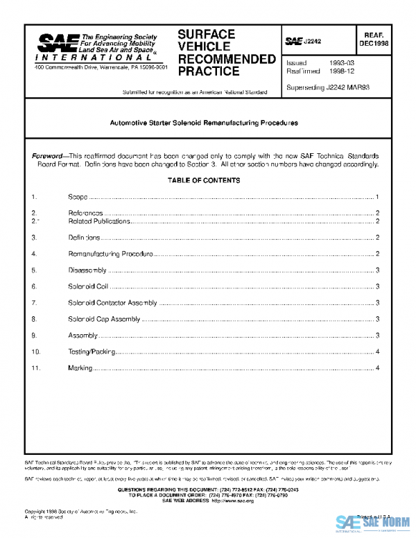 SAE J2242_199812 PDF SAE J2242_199812 PDF