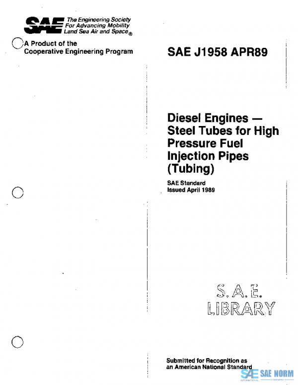 SAE J1958_198904 PDF SAE J1958_198904 PDF
