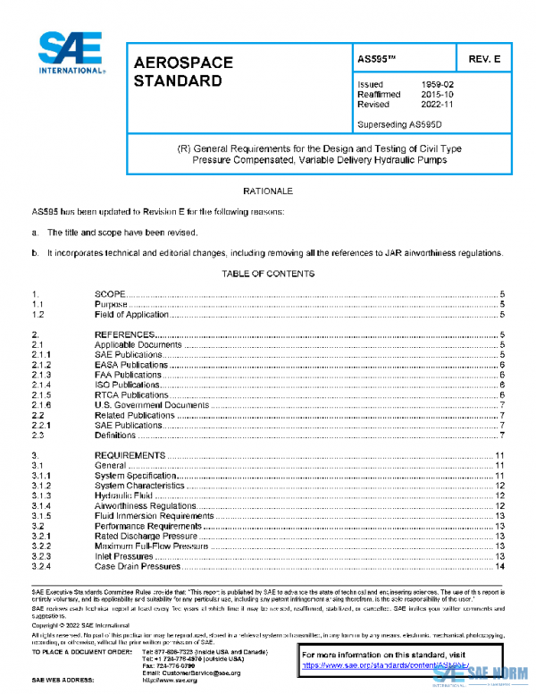SAE AS595E PDF