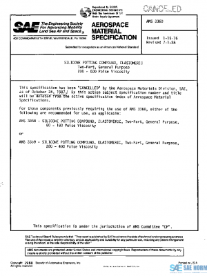SAE AMS3360 PDF