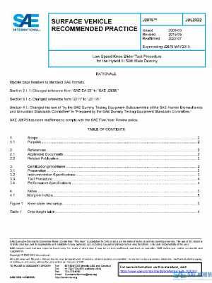SAE J2876_202207 PDF