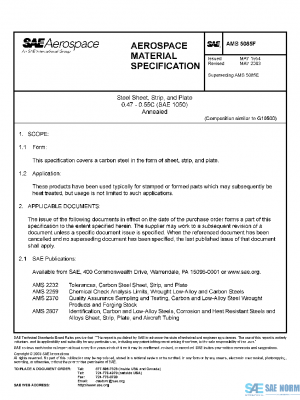 SAE AMS5085F PDF