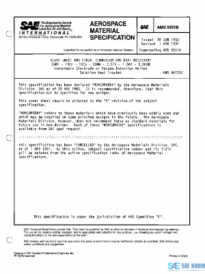 SAE AMS5551B PDF