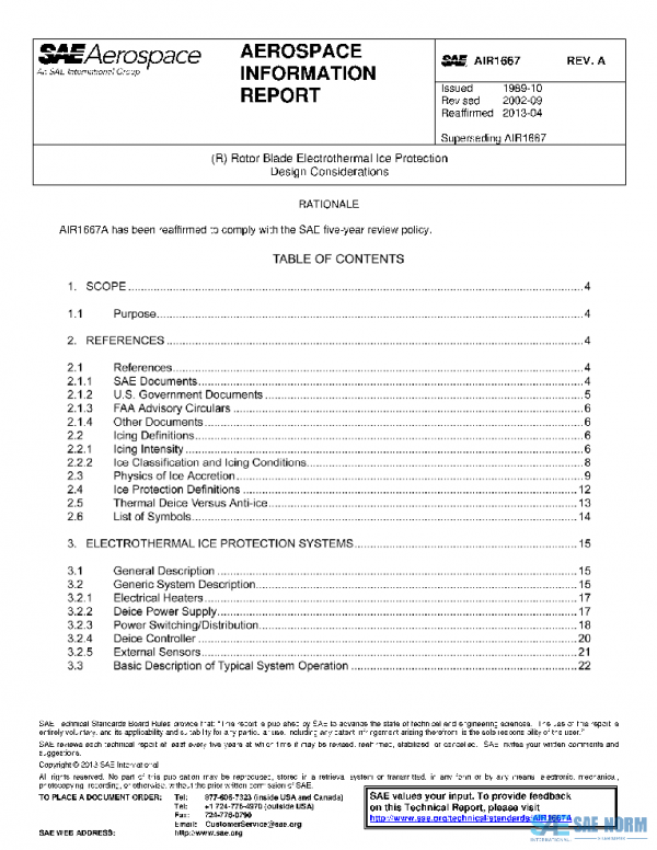 SAE AIR1667A PDF