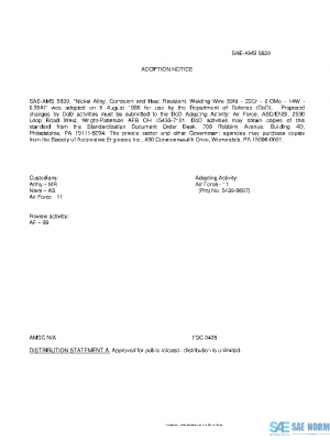 SAE AMS5839 PDF