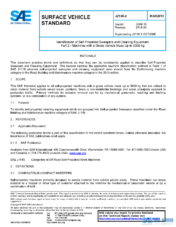 SAE J2130/2_201503 PDF