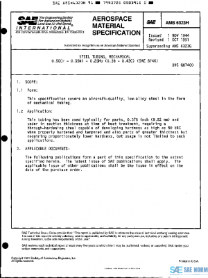 SAE AMS6323H PDF