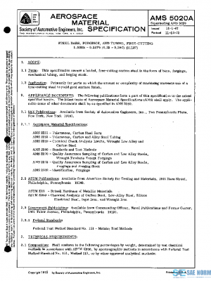 SAE AMS5020A PDF