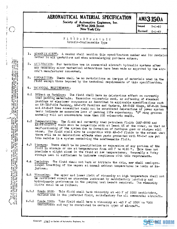 SAE AMS3150A PDF