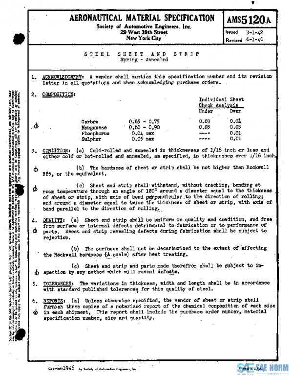 SAE AMS5120A PDF SAE AMS5120A PDF