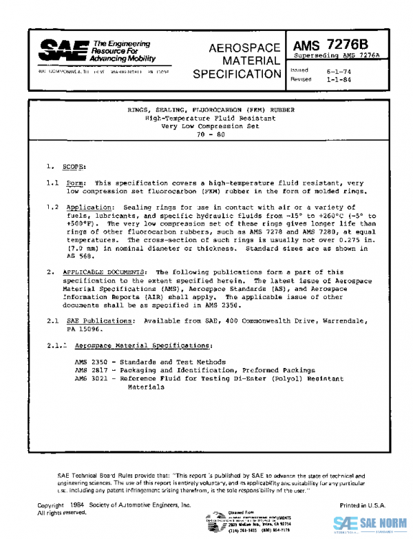 SAE AMS7276B PDF