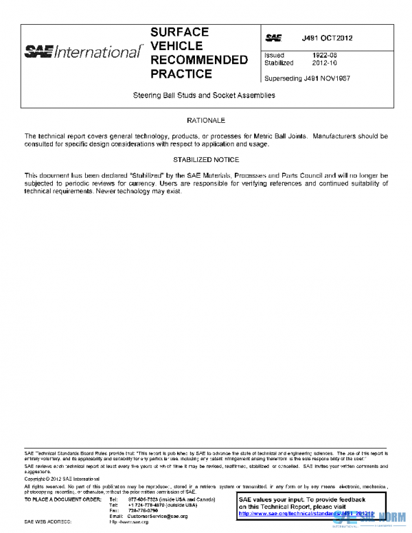 SAE J491_201210 PDF SAE J491_201210 PDF